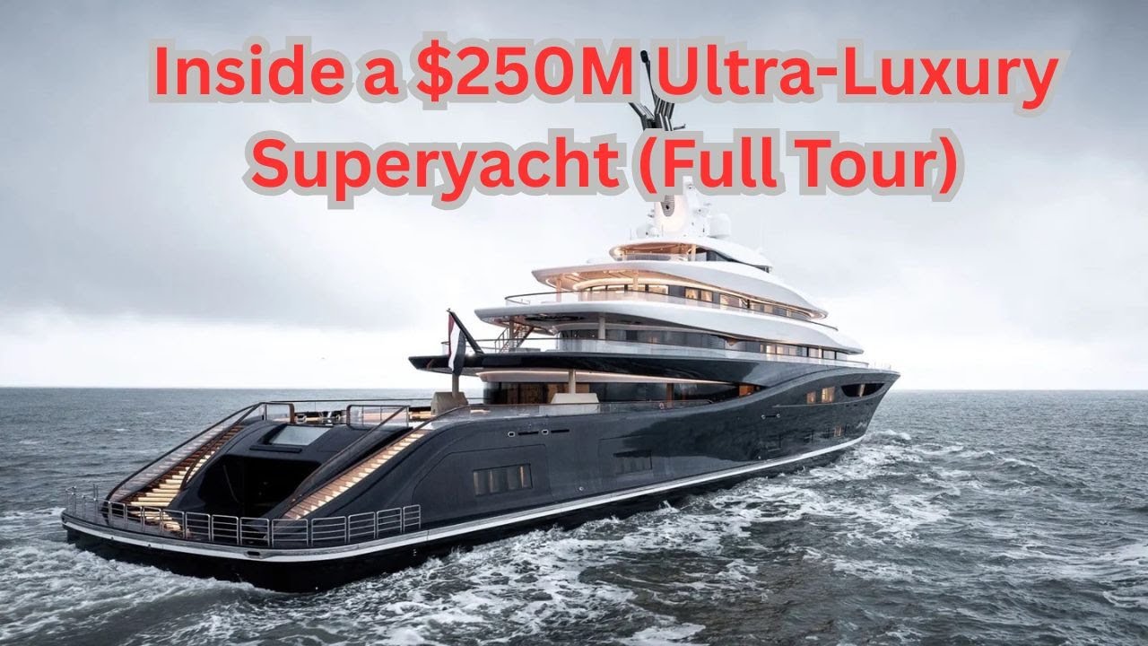 Inside a $250M Ultra-Luxury Superyacht (Full Tour)