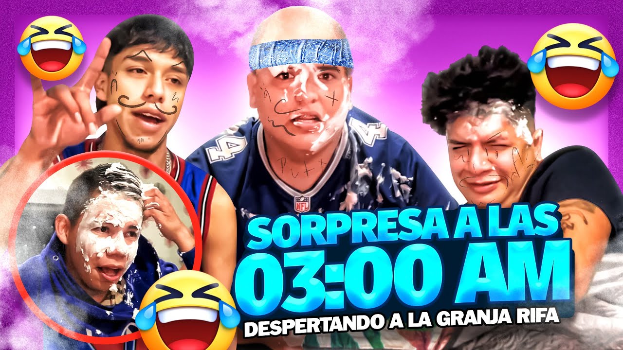 DESPERTANDO A LA GRANJA SANITARIA A LAS 3:00 AM 😈 “BR0MA REGIA” 🇲🇽🔥