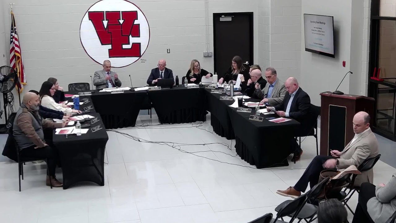 West Essex Regional School District Board Meeting 2/9
