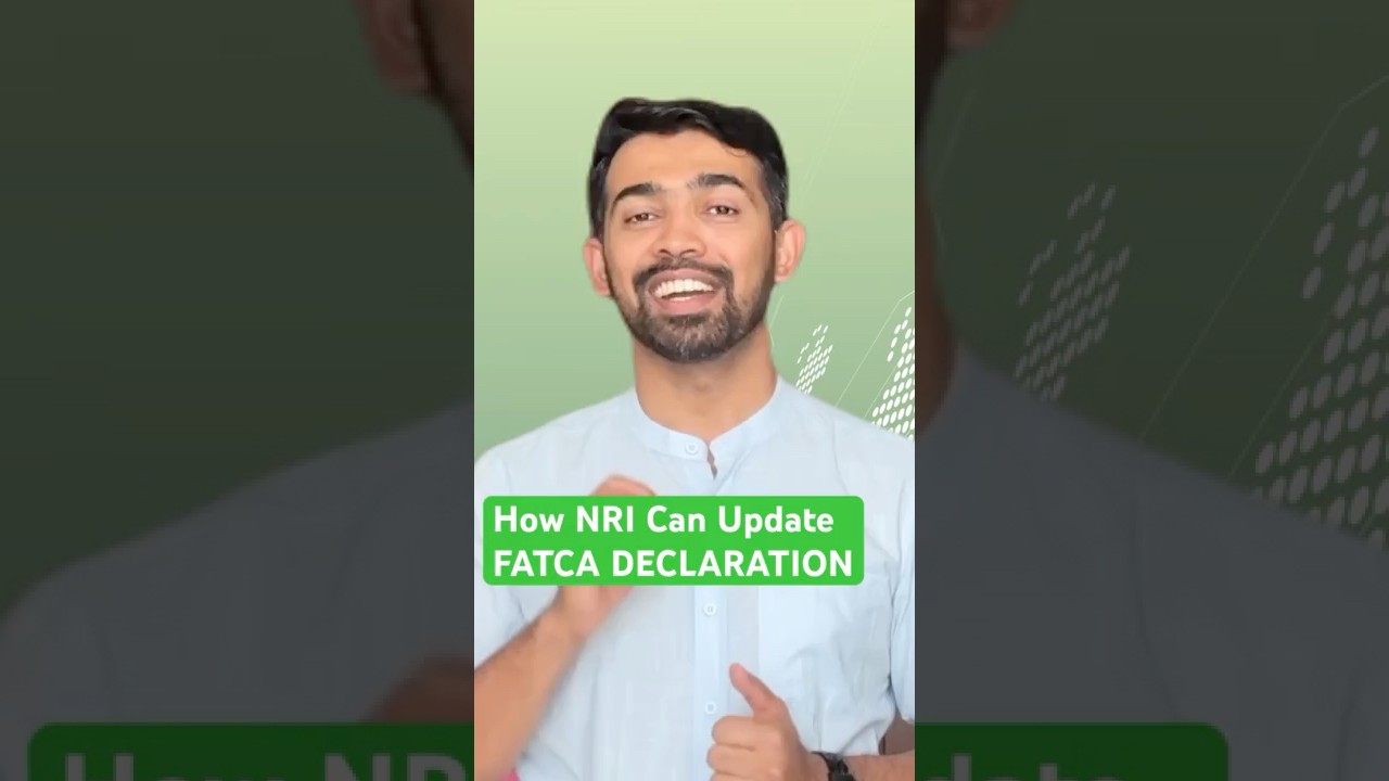 How to Submit FATCA Declaration? #FATCA #kfintech #nri #stockmarketforbeginners