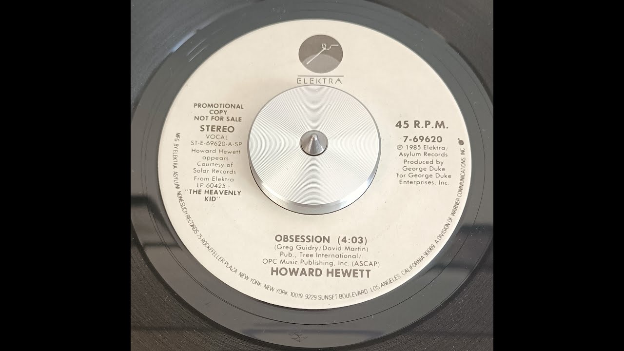Howard Hewett -‎ Obsession (1985) [Funk/Soul] HQ
