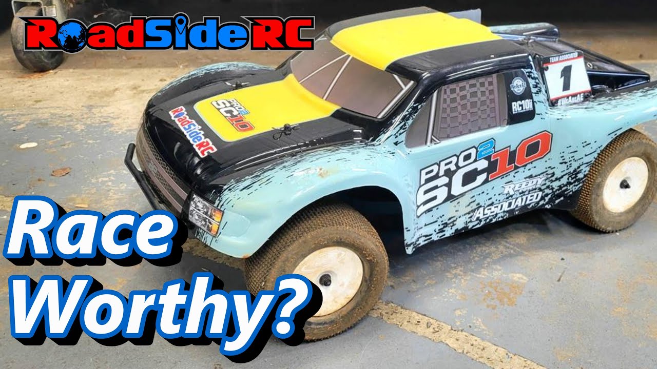 Can you race with a RTR RC Truck?  Team Associated Pro2 SC10 First Race