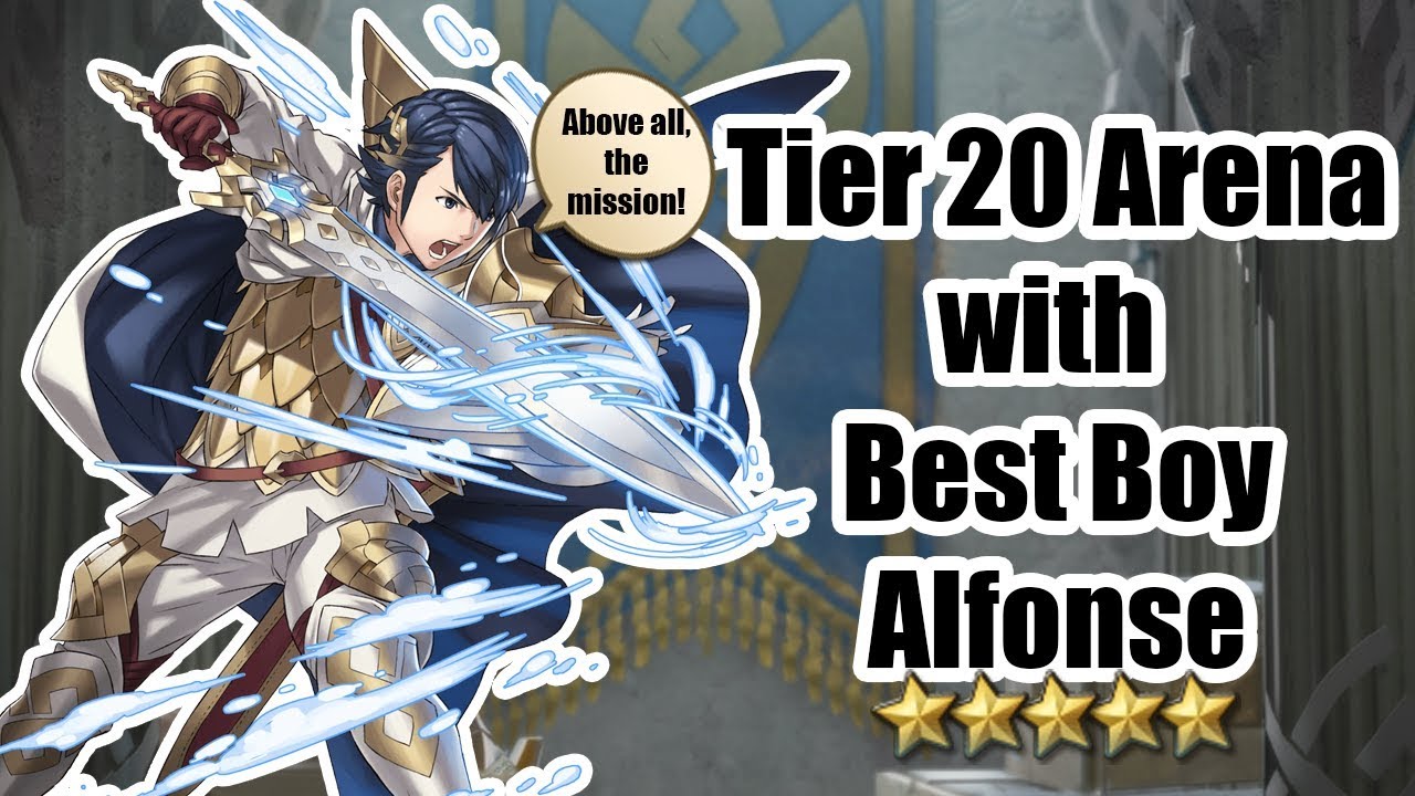 Fire Emblem Heroes | Tier 20 Arena with Alfonse