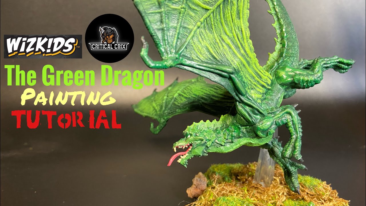 The Young Green Dragon 5e Painting Guide