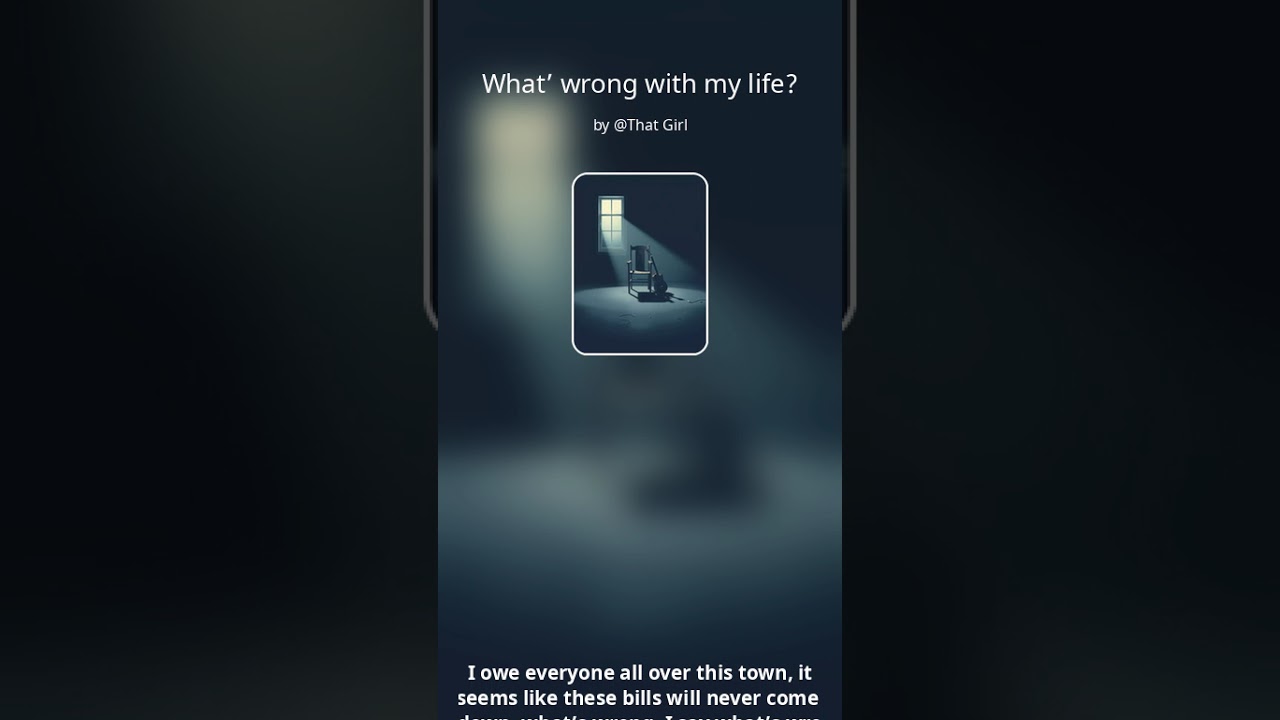 What’s wrong with my life -female -blues ￼