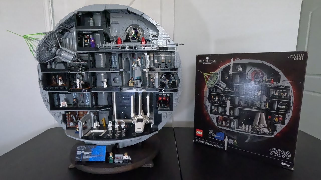 Death Star Lego Build