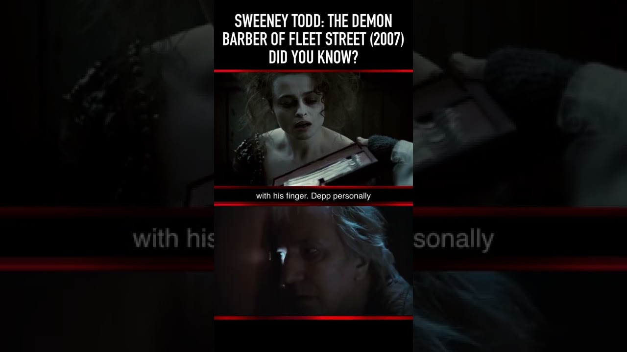 Did you know THIS about SWEENEY TODD: THE DEMON BARBER OF FLEET STREET (2007)? Part Three