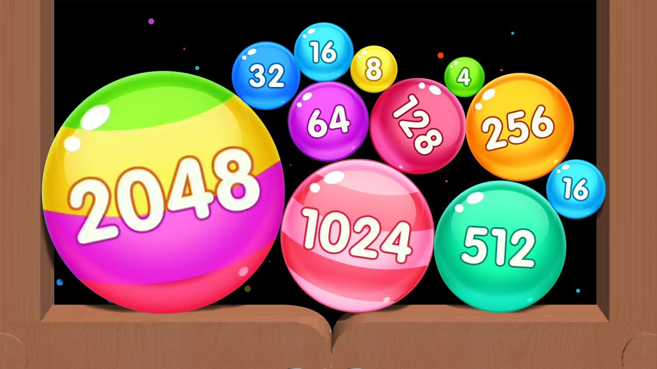 Ocean Bubble 2048 MAX Level