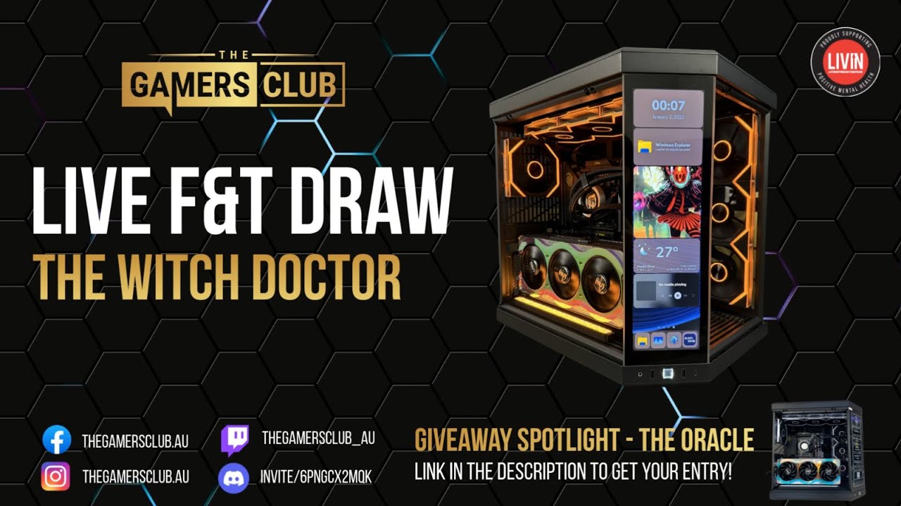 Live F&T Draw - The Witch Doctor