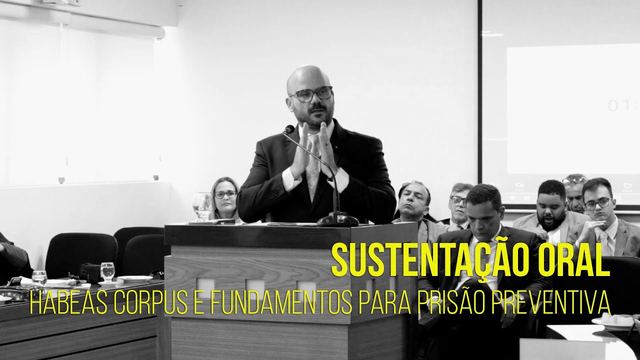 SUSTENTAÇÃO  ORAL - HABEAS CORPUS CONTRA DECISÃO DE PRONÚNCIA PODE?