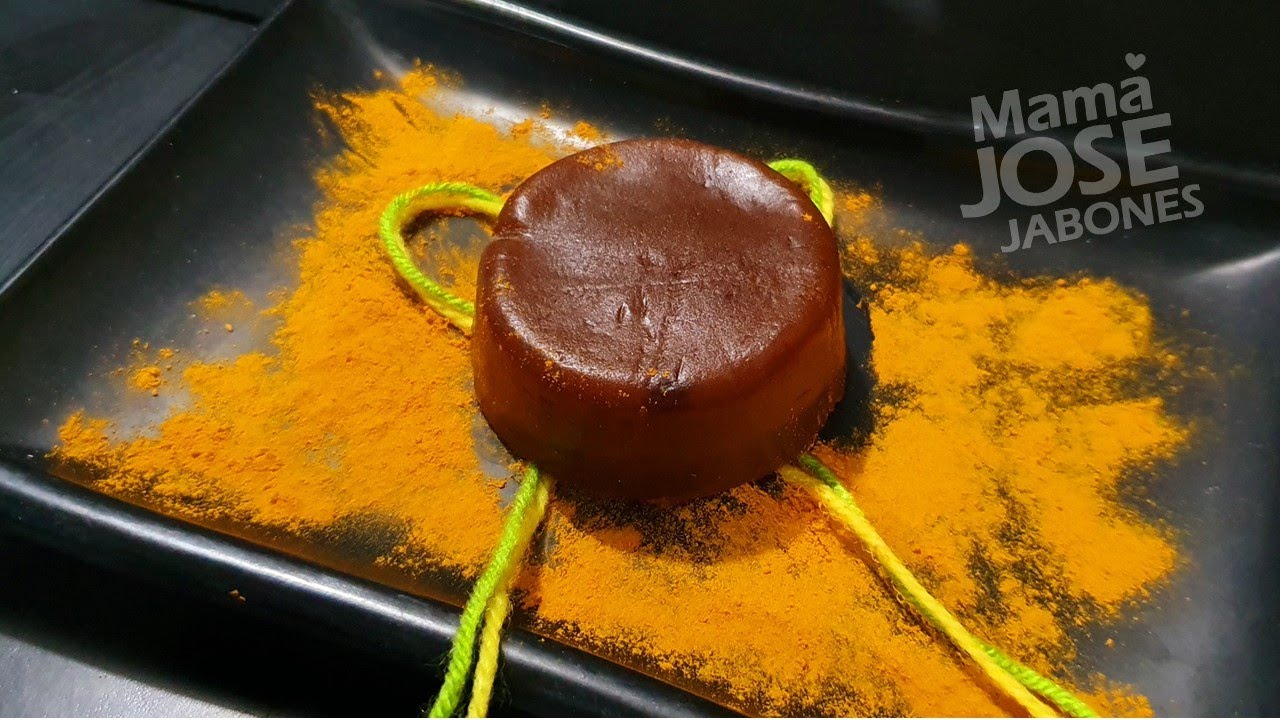 JABON DE CÚRCUMA Como Hacer Jabón Artesanal De Glicerina Y Cúrcuma