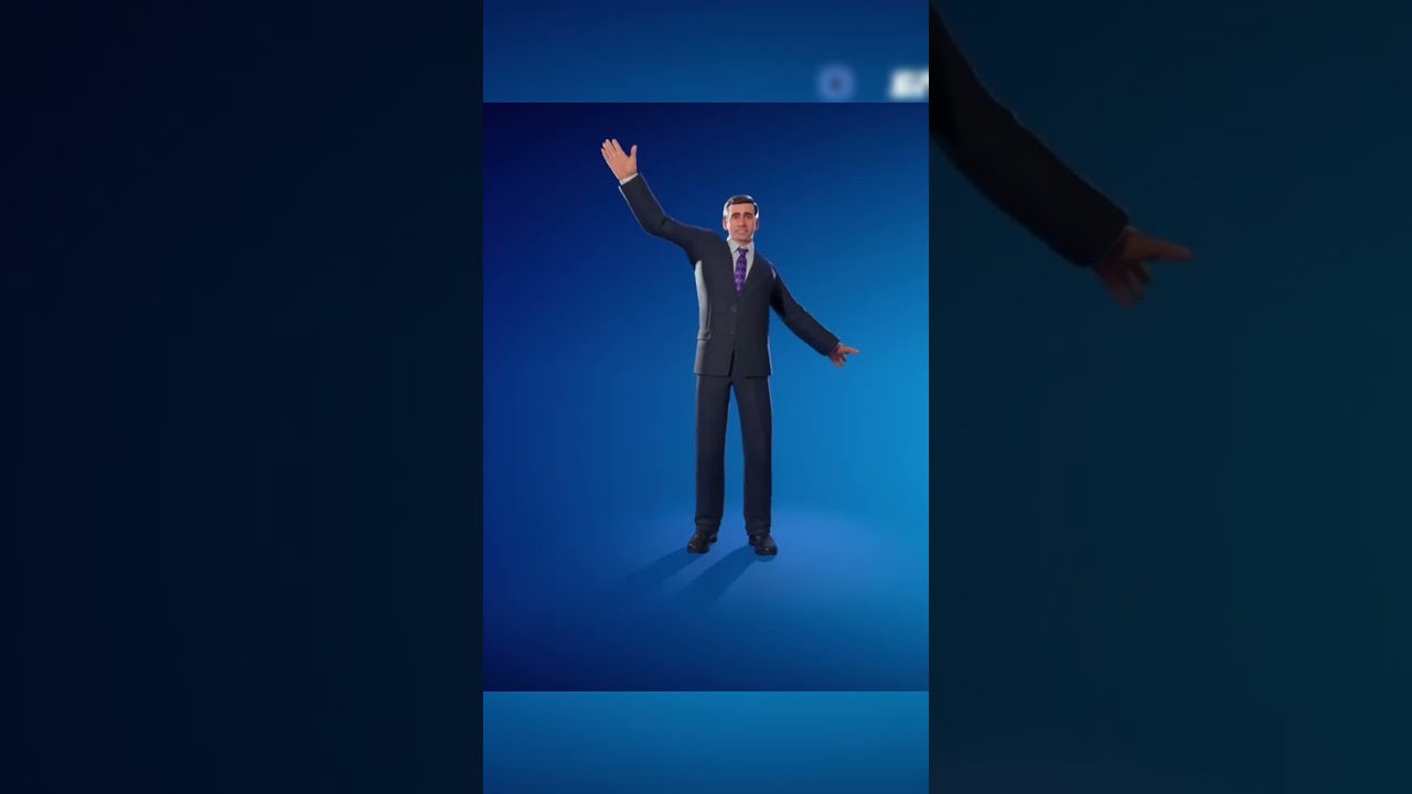 NEW THE SCARN EMOTE @TheOffice #shorts #fortnite #trending