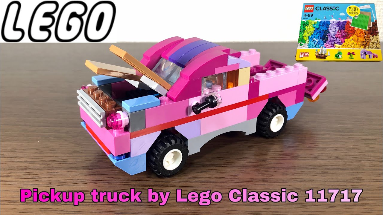 LEGO Classic 11717 assembly to a pickup truck #43