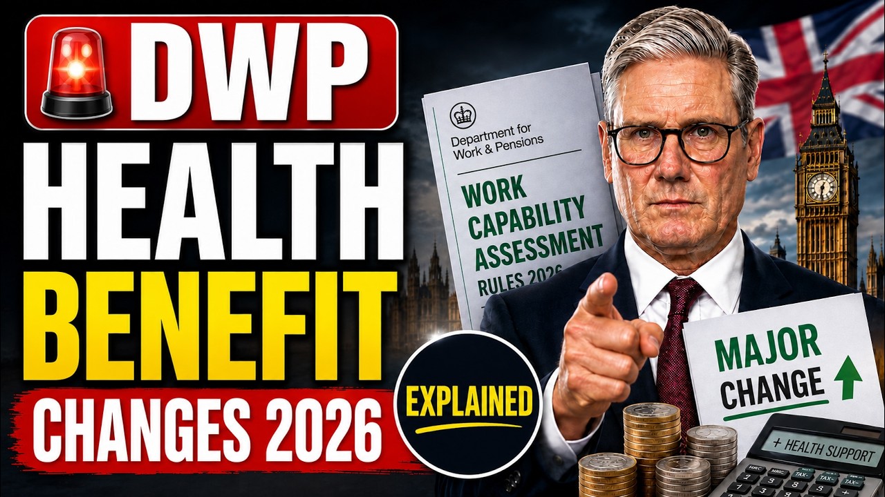 🚨 DWP New Work Capability Assessment Rules 2026: Major Health Benefit Changes Explained