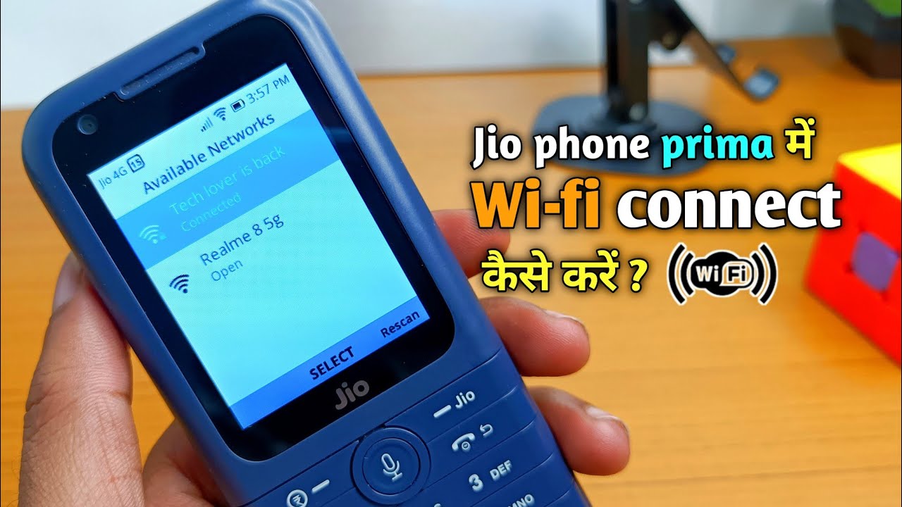 How to connect wifi in Jio phone prima || How to connect wifi in Jio phone prima
