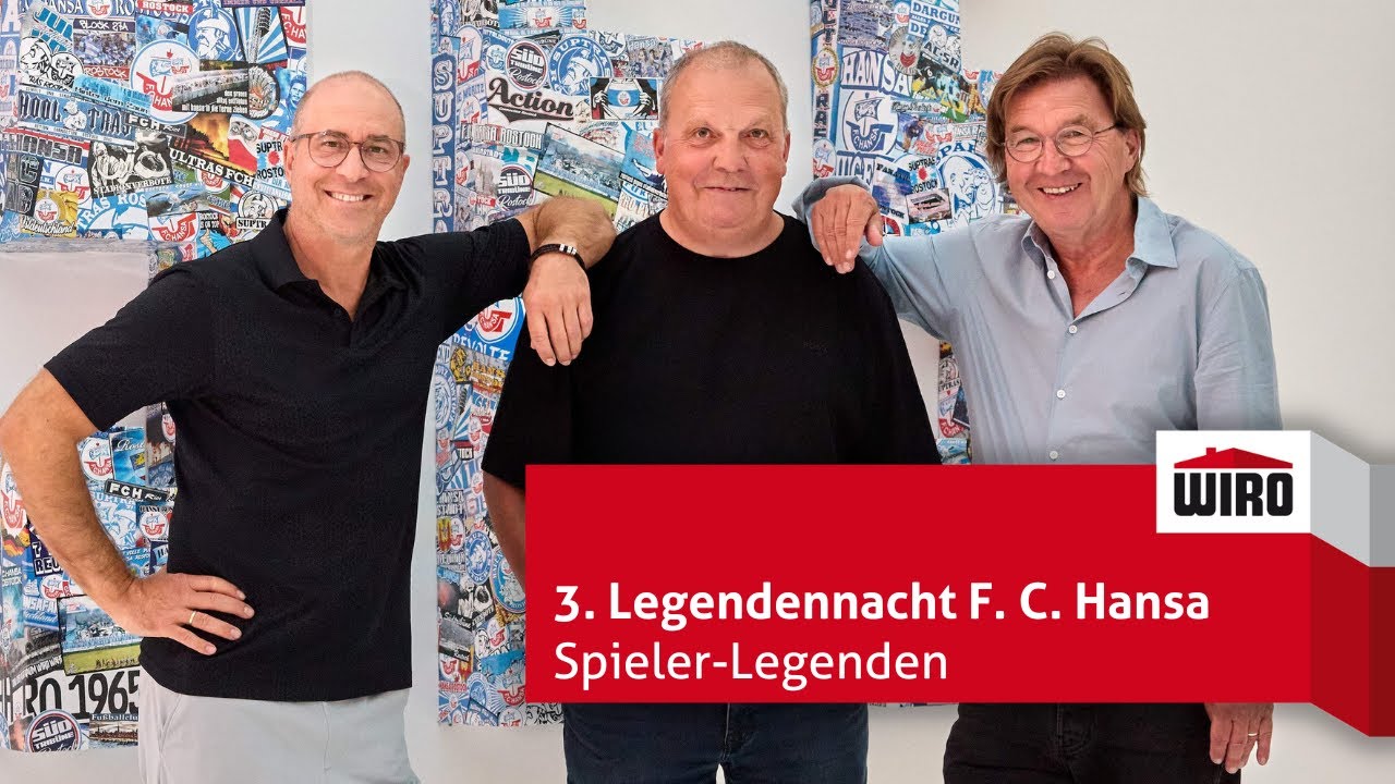 ⚽3. Legendennacht F. C. Hansa - Spielerlegenden🔵⚪🔴[Korrigierte Version]