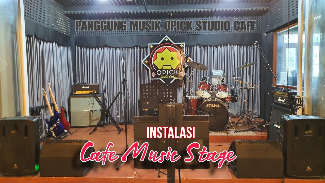 ♨️ UNBOXING, ROUTING, & INSTALASI PANGGUNG MUSIK CAFE / CAFE MUSIC STAGE INSTALATION
