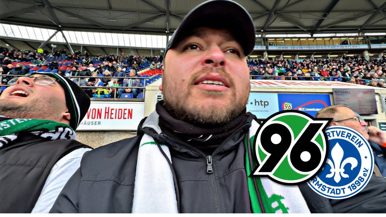 SEHR SCHWACH💔 Hannover 96 - SV Darmstadt 98 Stadionvlog