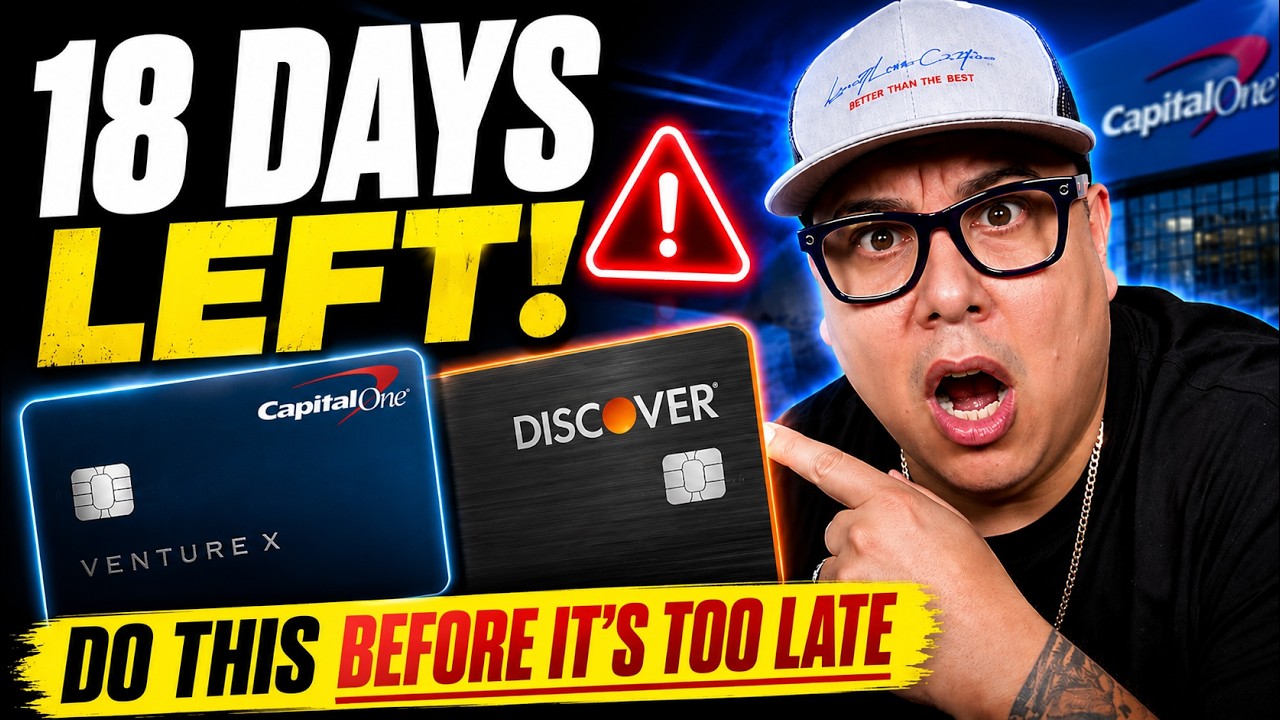 Capital One & Discover Cardholders Are Running Out of Time