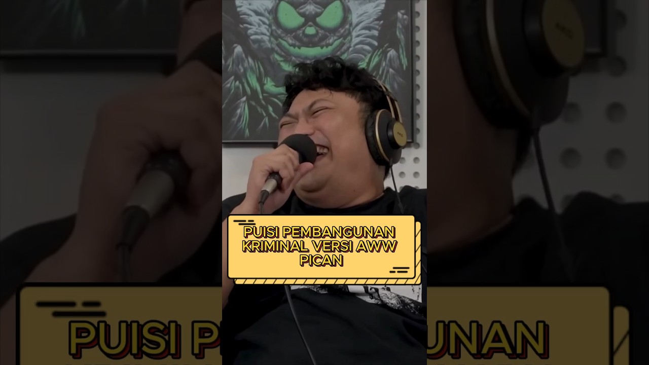 Pandji Pragiwaksono Denger Puisi Pican Awwe 😂 