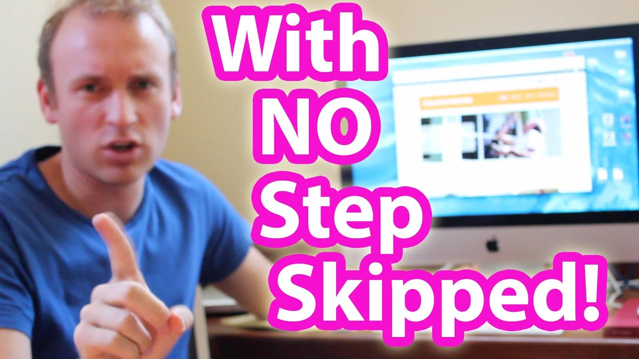 Make a Website Step by Step