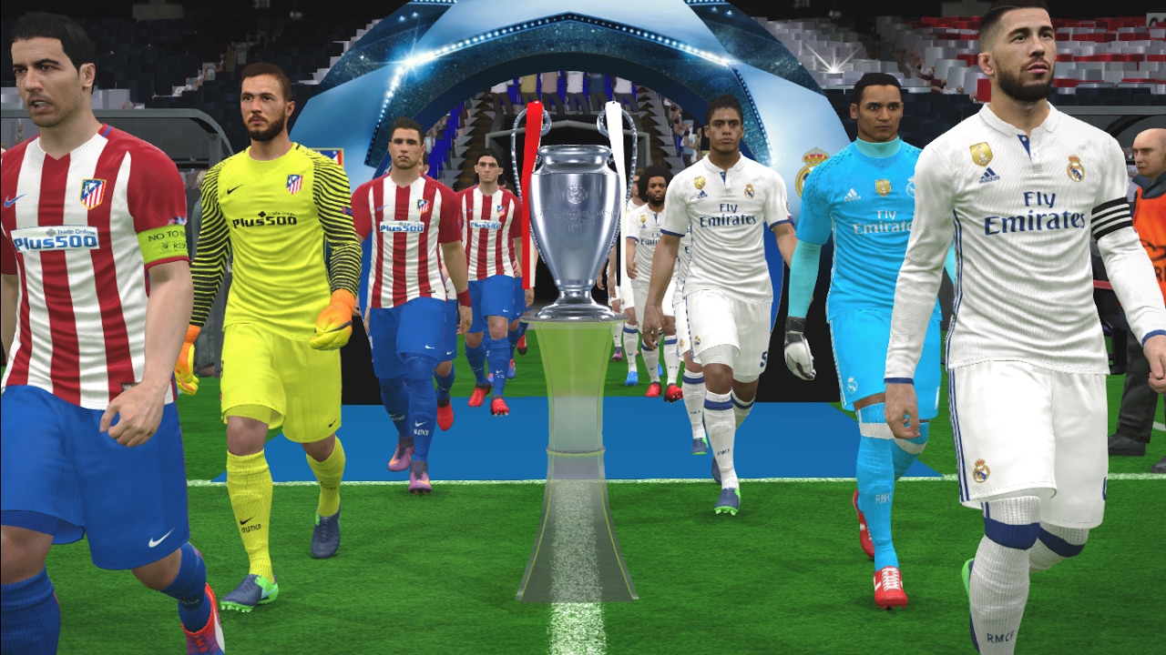 PES 2017 | Финал Лиги чемпионов УЕФА | «Реал Мадрид» — «Атлетико Мадрид» | Геймплей на ПК