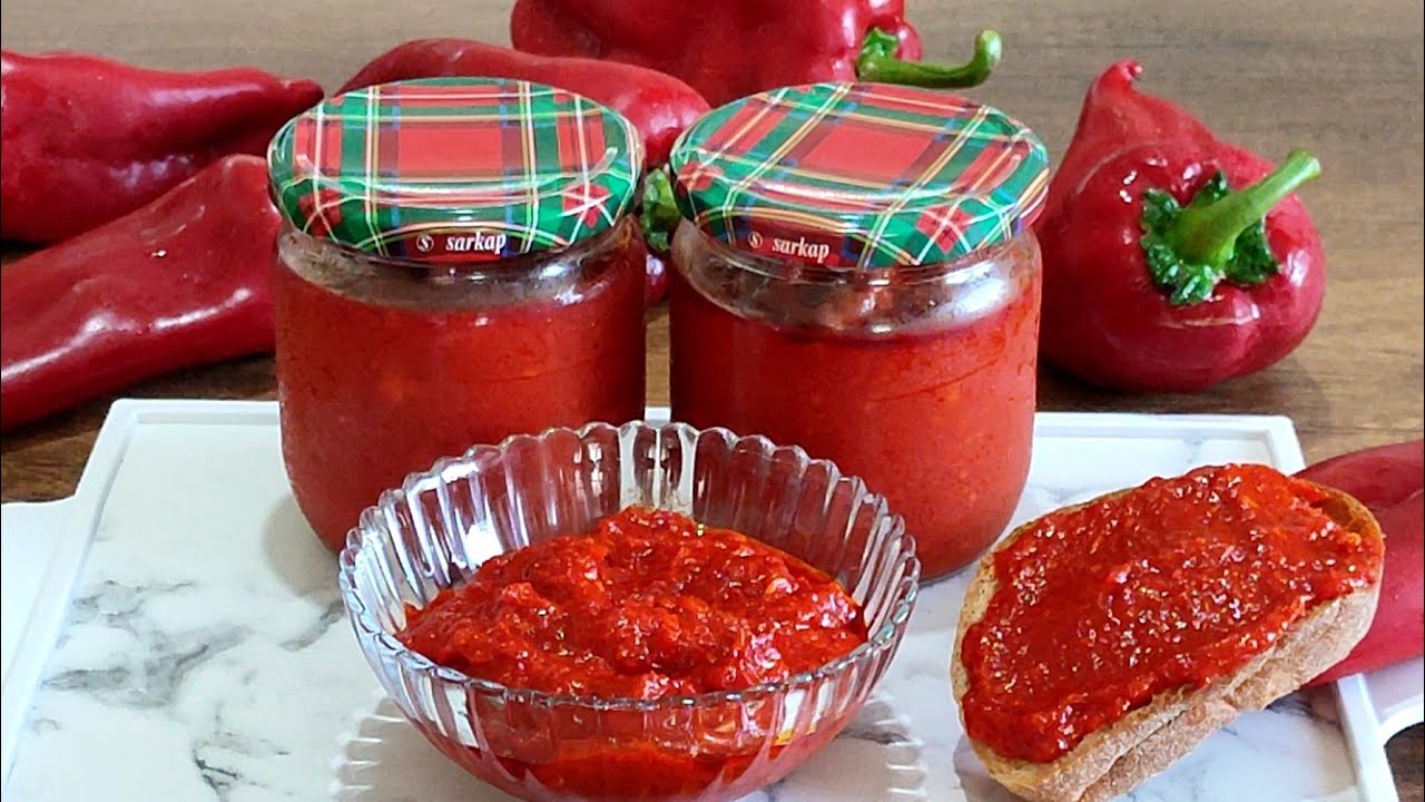 🏆ÇOK KOLAY VE ÇOK LEZZETLİ KAHVALTILIK BİBER SOS TARİFİ💯 