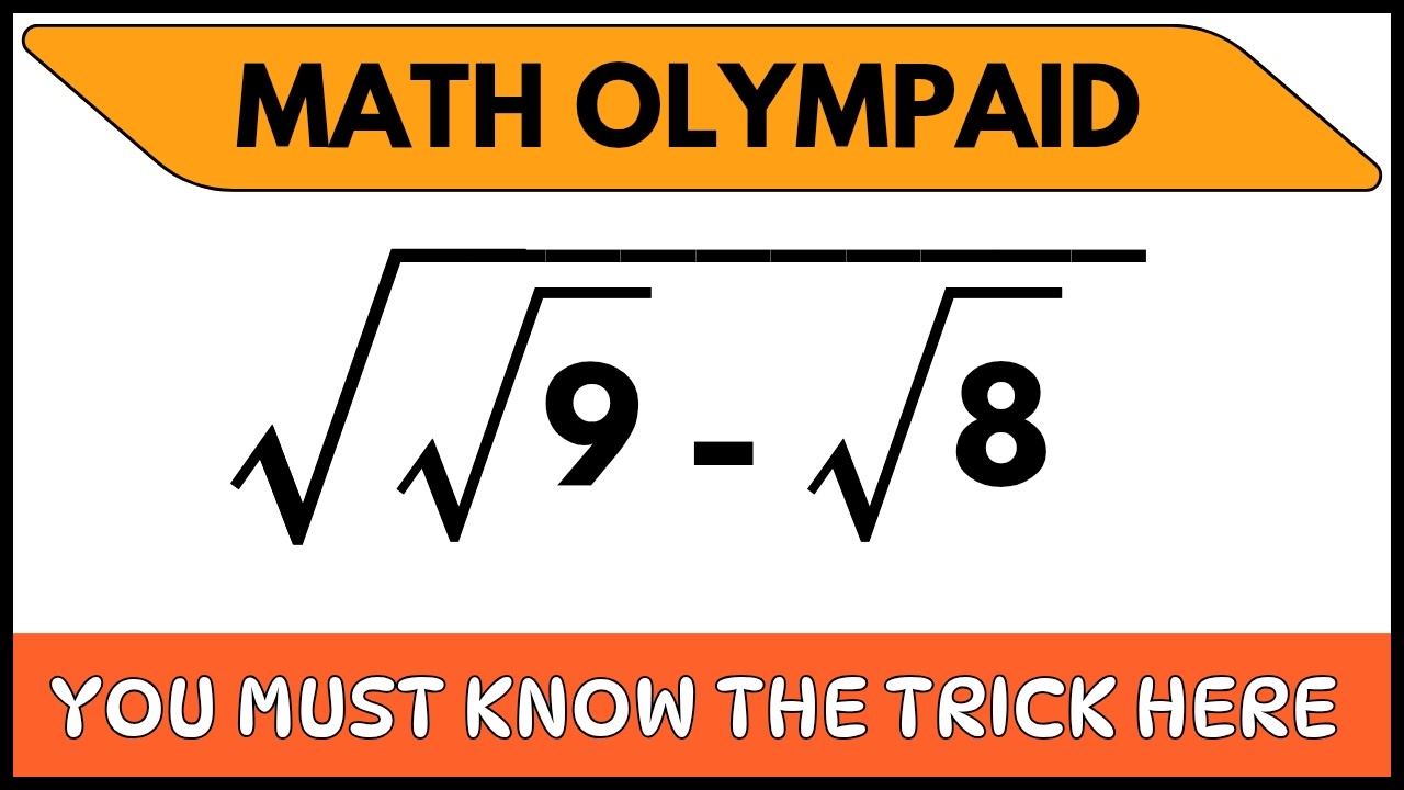 Japanese | A Very Nice Square Root Algebra Problem | Can you solve this? | Maths Olympiad 