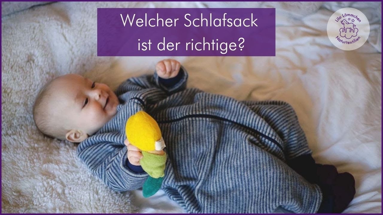 Schlafsack f&uuml;rs Baby: Welcher ist der richtige?