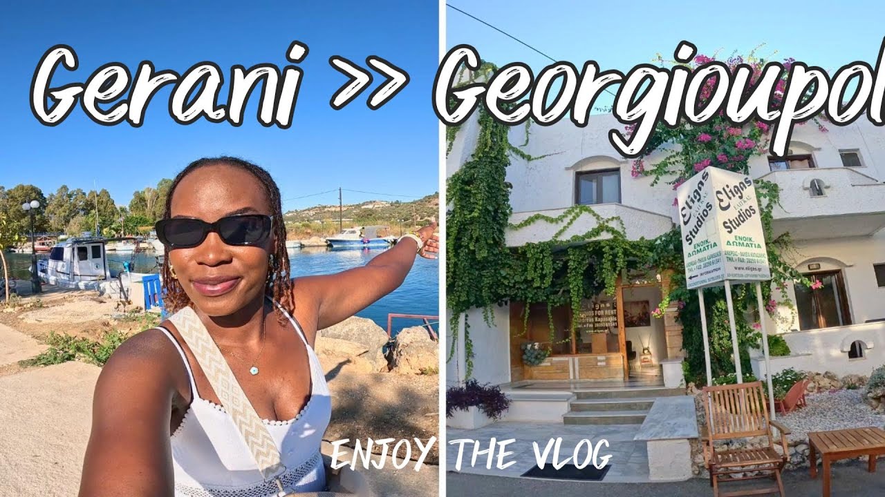 Исследуем Герани и Георгиуполи, Крит 🇬🇷 | Укромные пляжи, закат и настоящая греческая красота
