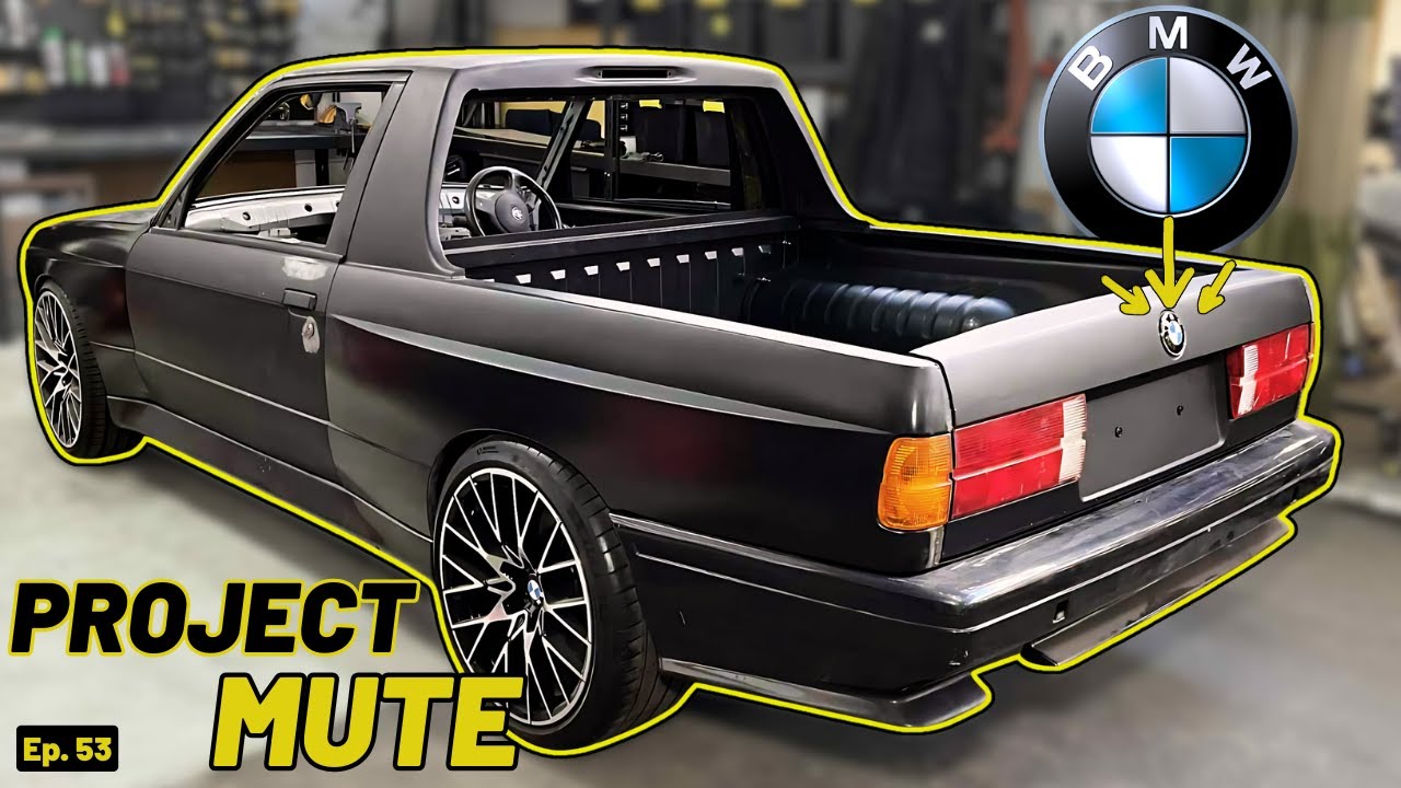 NO Breathing, NO Touching! Ep53 Building an E30 M3 Ute