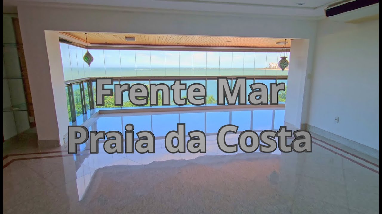 Maravilhoso 4 Quartos 4 Suítes e 3 Vagas Soltas Frente Mar Praia da Costa - Vila Velha/ES