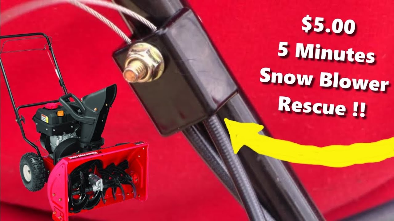 Snow Blower Auger Cable 