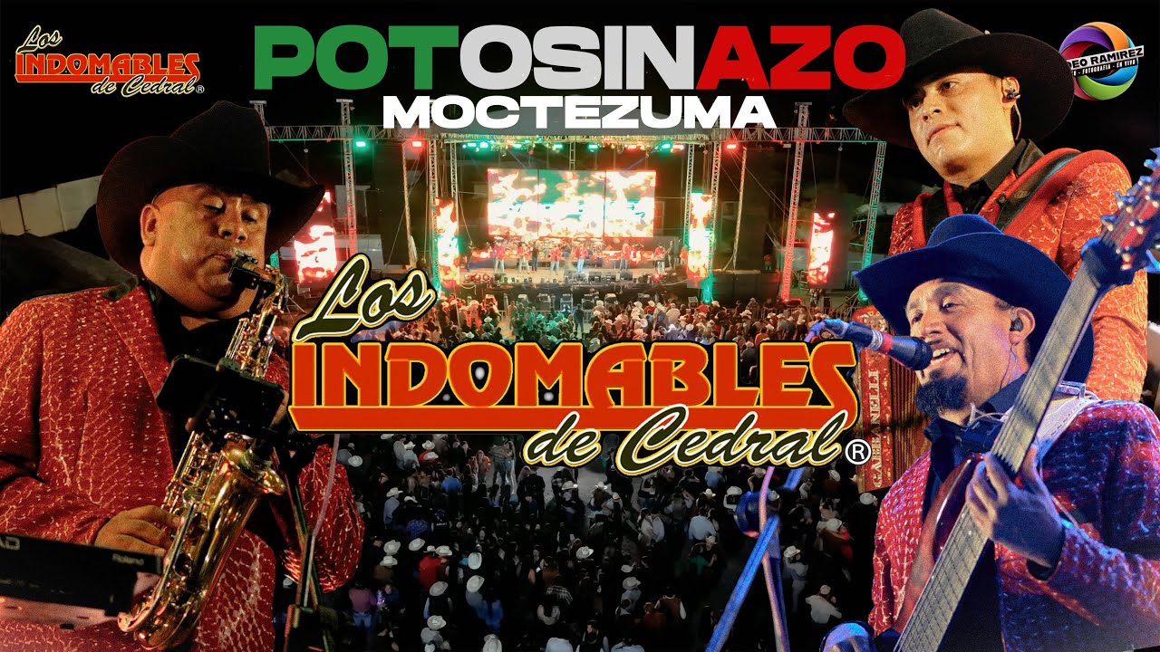 INDOMABLES DE CEDRAL - POTOSINAZO MOCTEZUMA - BODA DE ISAMAR Y JUAN - PRESENTACION COMPLETA