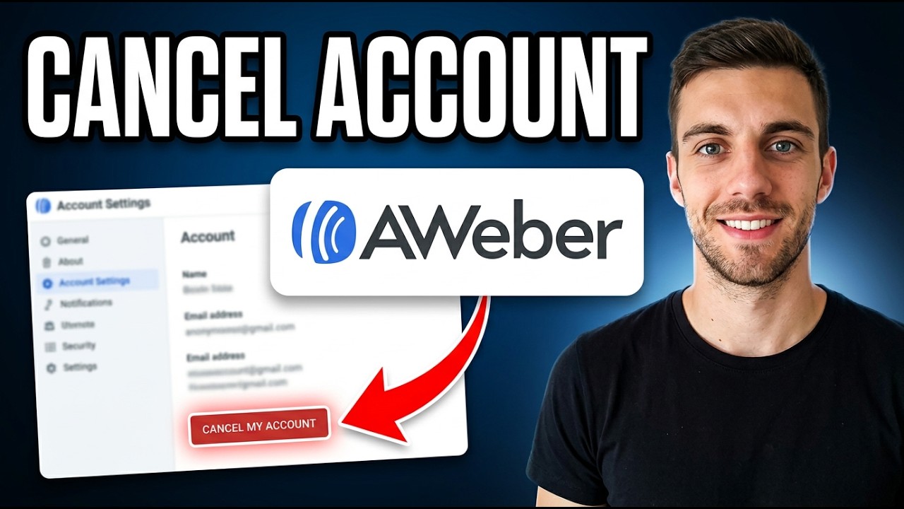 How to Cancel AWeber Account 2026 (Simple Guide)