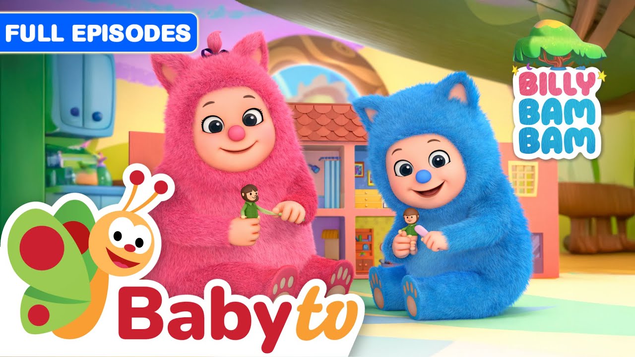 Billy Bam Bam | Doll House Fun & Silly Kite Tails | Full Episodes for Toddlers | BabyTV