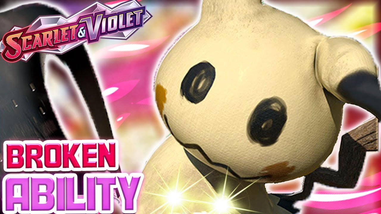Why Mimikyu is the BEST Fairy in Gen 9! | Pokemon Scarlet and Violet Wifi Battle