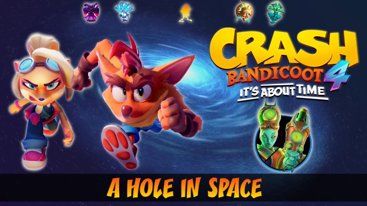 Crash 4: It's About Time OST - A Hole In Space (N. Tropy)