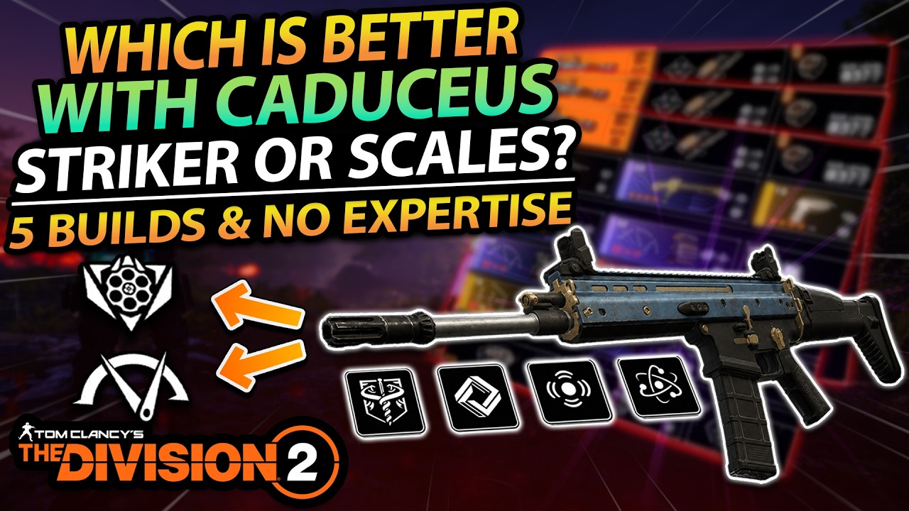 The Division 2 | Top 5 Caduceus Builds for Solo & Groups! DZ, Legendary & More!