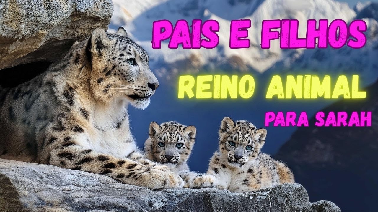 PAIS E FILHOS NO REINO ANIMAL.