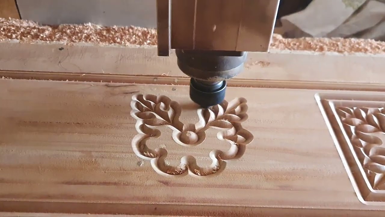 New Stylish Wooden Door Design 2026 | CNC Cutting | CNC Router machine