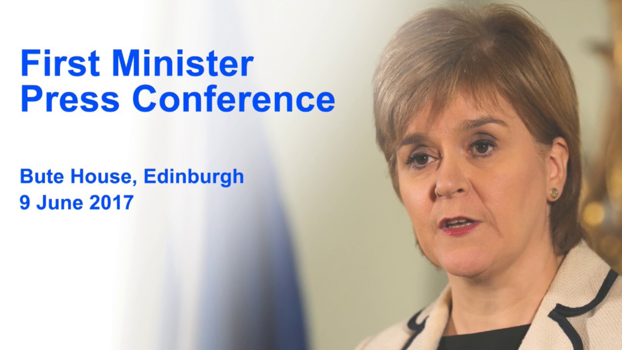 First Minister Press Conference