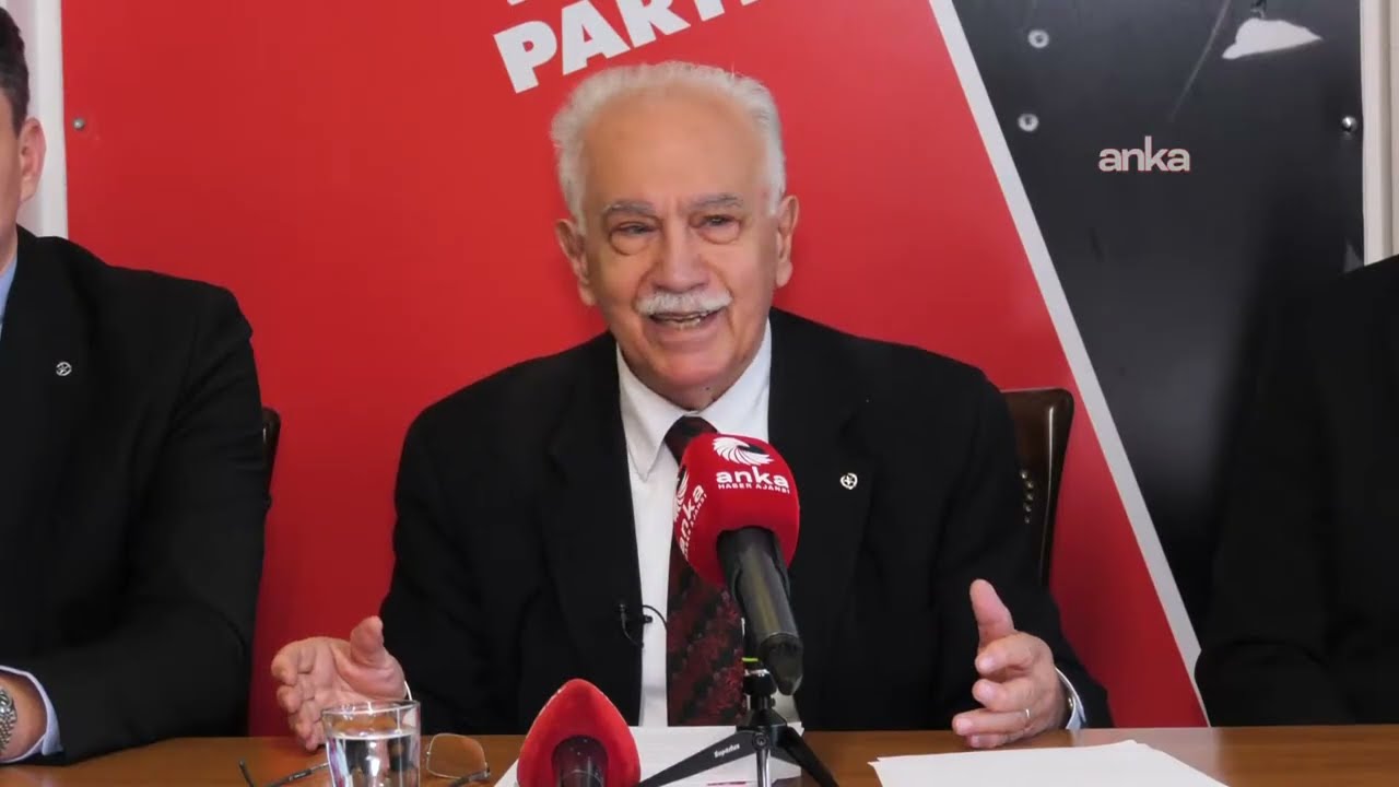 Vatan Partisi&nbsp;Genel Başkanı Doğu Perin&ccedil;ek a&ccedil;ıklama yaptı