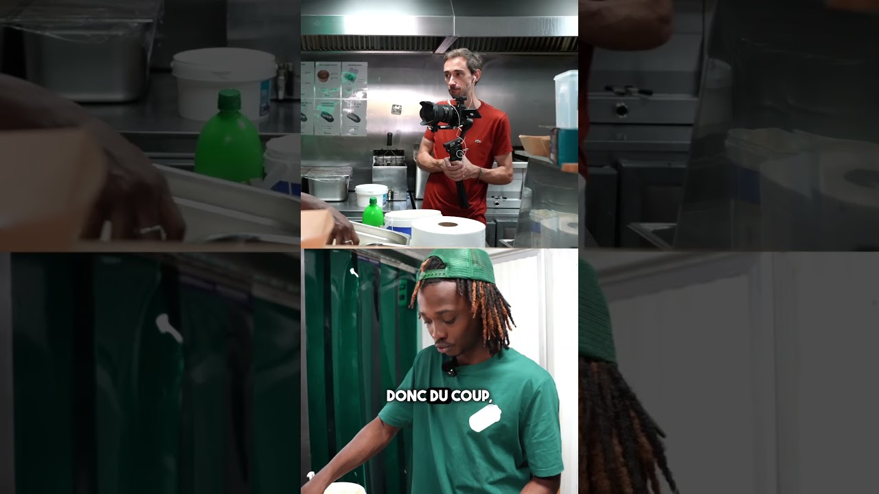 Comment se passe la pr&eacute;paration d'un fast-food ? #icicestmaplace #restauration #fastfood