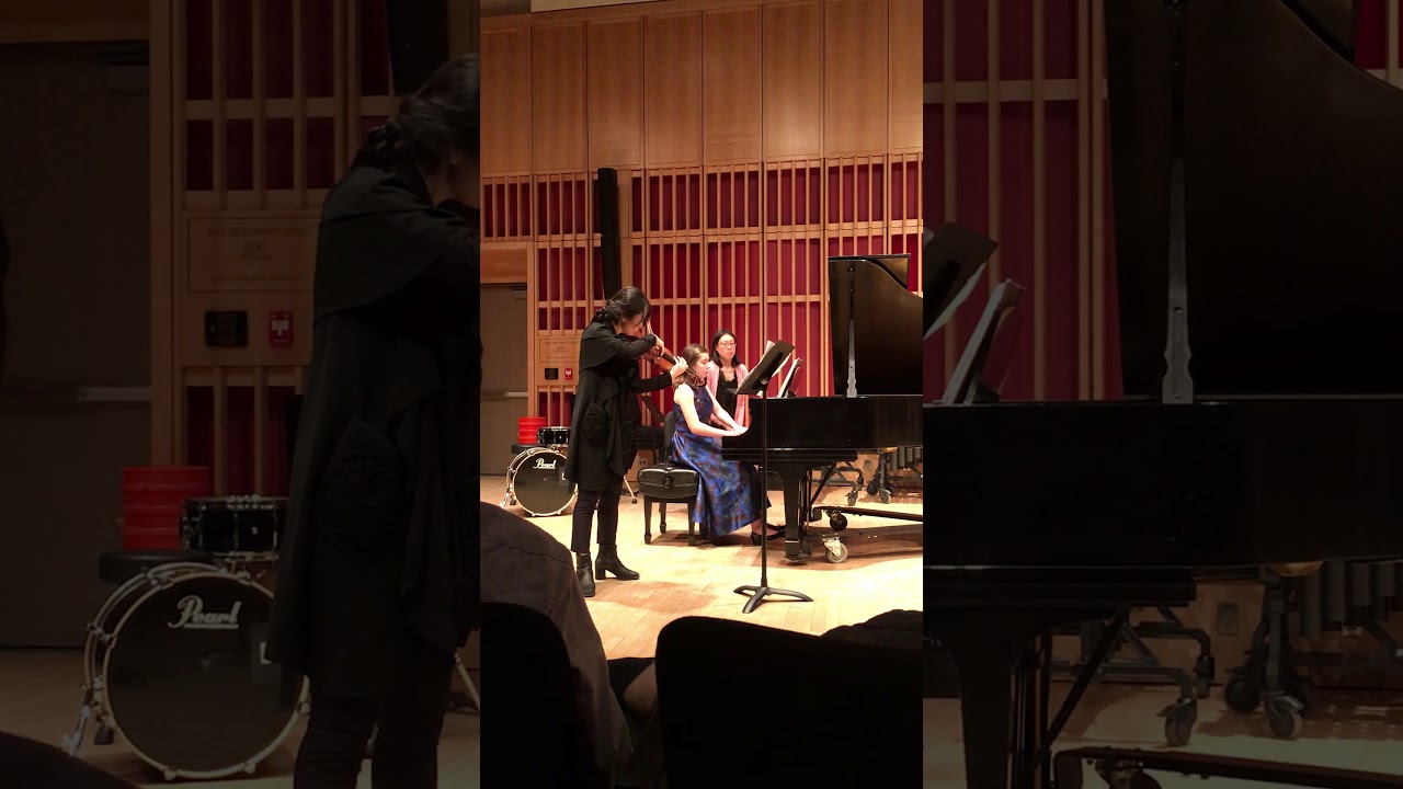 Kira Nickerson and Jaram Kim - Debussy Sonata for Violin and Piano