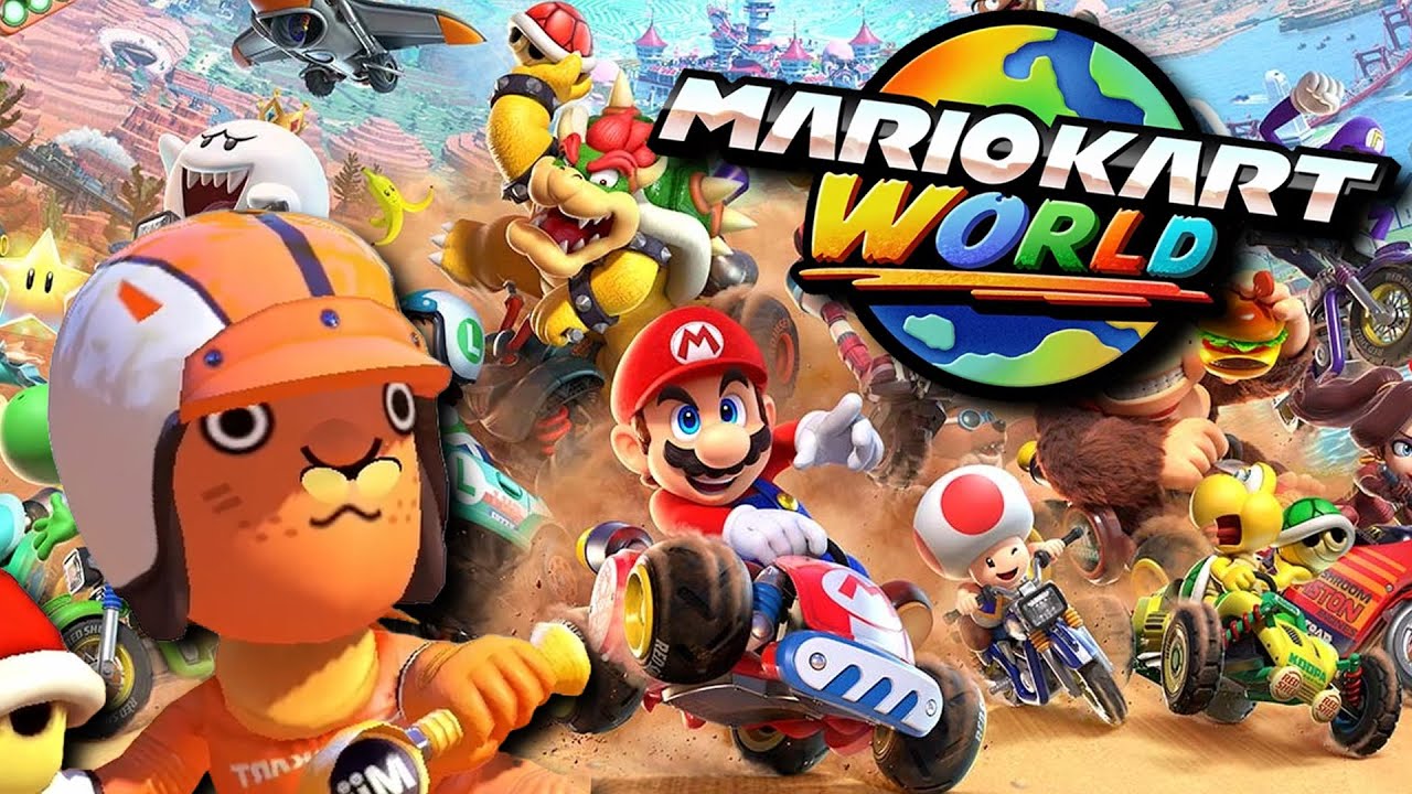 🔴 SHORTCAT OPENS MARIO KART WORLD🔥