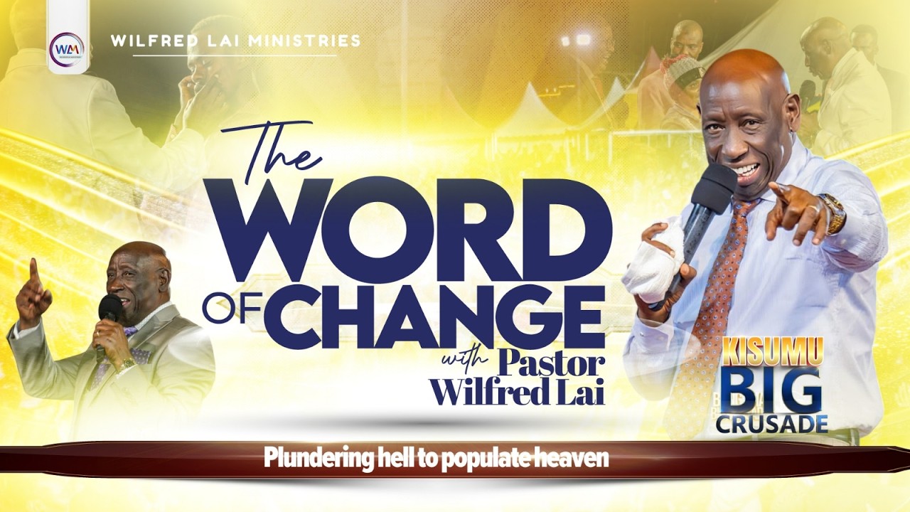 Pastor Wilfred Lai | Kisumu Big Crusade | Day 1| Live From Sports Ground – Kisumu