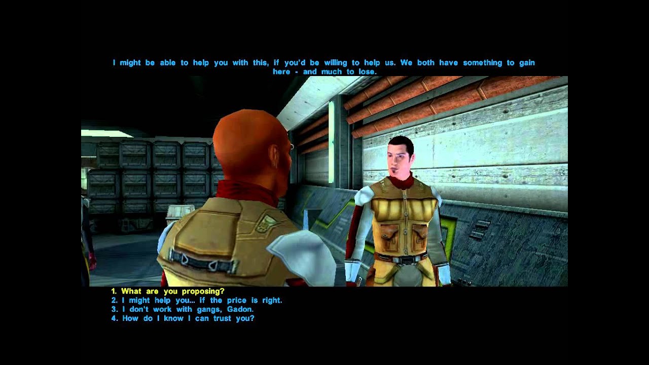 StarWars KOTOR:*GLITCH* Keep The Sith Armor.