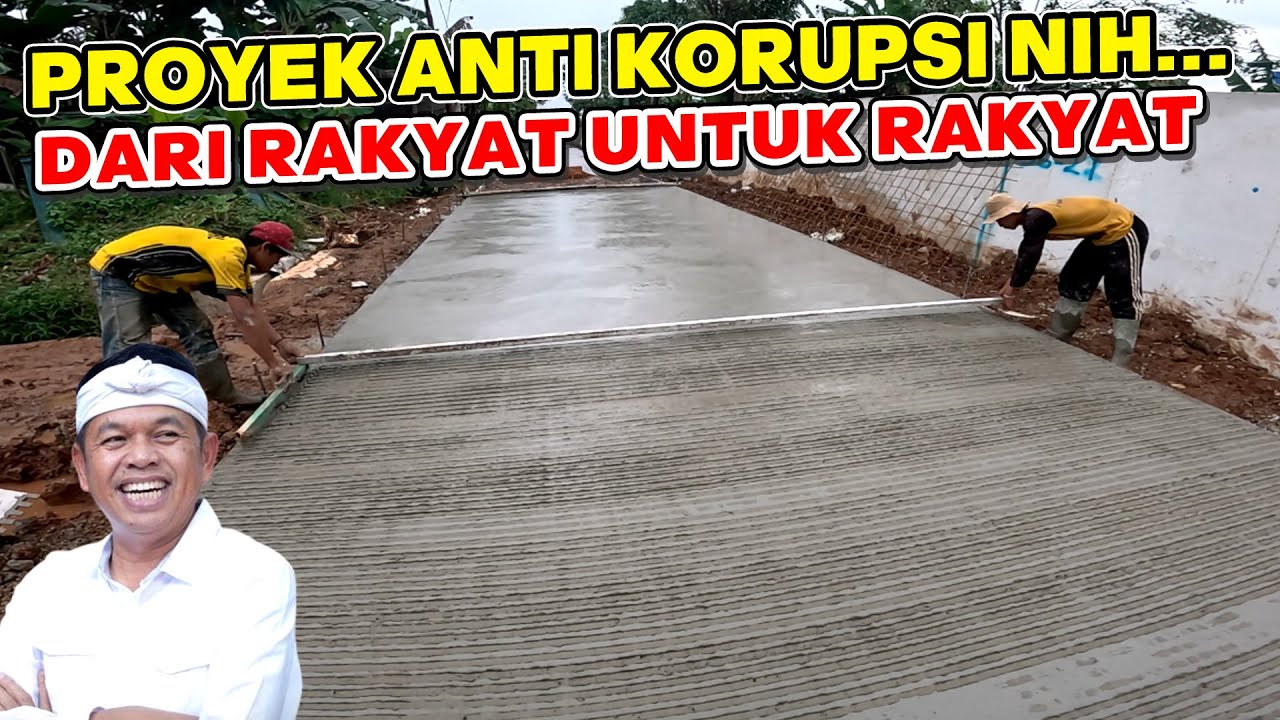 Proyek Jalan Baru Anti Korupsi Anti KKN Dari Rakyat Untuk Rakyat | Villa Nusa Indah