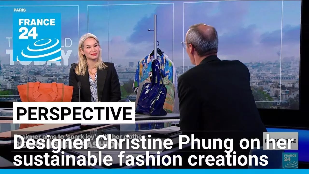 Paris-based designer Christine Phung on her sustainable fashion creations &bull; FRANCE 24 English